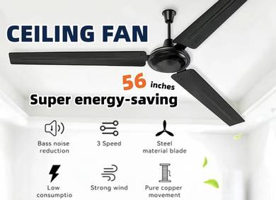 Black Diamond Ceiling Fan