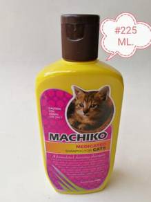 Machiko Medicated Cat Shampoo 225ml Syampu Kucing