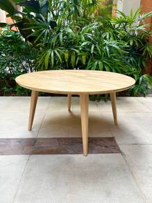MAJUHOME scandinavian style SOLID RUBBERWOOD Round