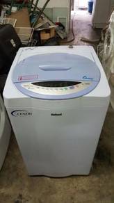 Auto Mesin Basuh National Washing Machine Top Load