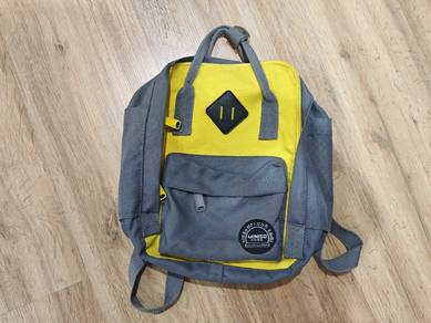 MINISO Kids Backpack – Yellow | Cute & Lightweight