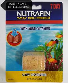 Nutrafin 7-Day Fish Feeder Holiday Weekend Food