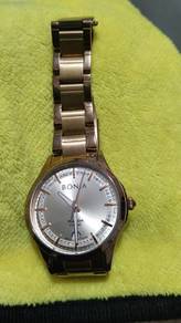 origanal rose gold Bonia women elegance watch