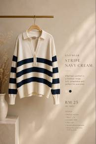 knitewear streap baby blue
