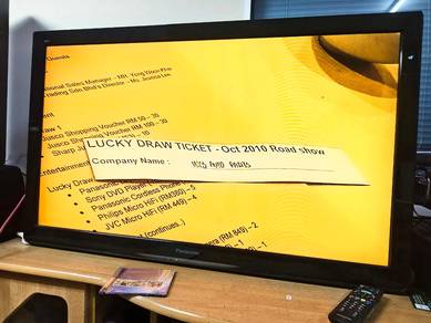 Panasonic 42" Inch Pasma Screen