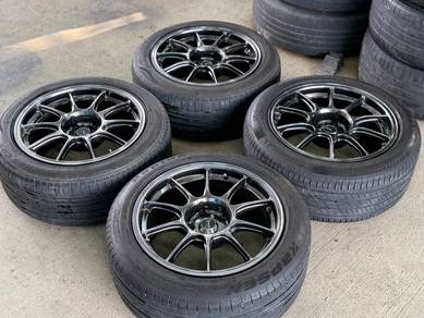 Sport Rim 17 Second WedsSport TC105X Siap Tayar Se