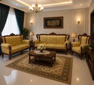 sofa kayu jati