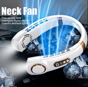 Kipas leher rechargeable