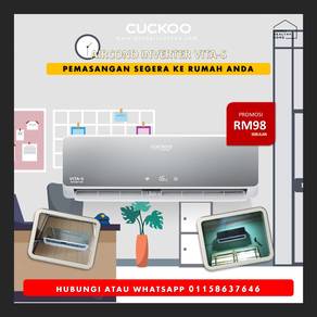 Promosi Aircond Cuckoo Terhad cT7yp80