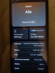 OPPO A3X Green soft