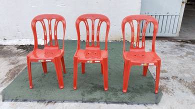 YE39W Kerusi Plastik RAYACO Plastic Chair Red
