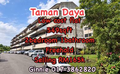 Flat For Sale in Taman Daya - Jalan Bertam 1