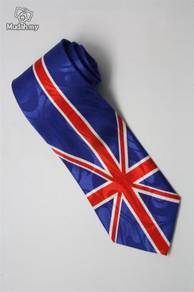 Patriotic UK United Kingdom Flag #4 Silk Neck Tie