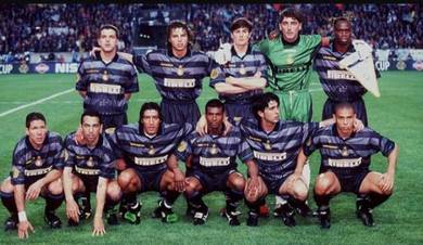 Rare jersey inter milan third 1997 classic