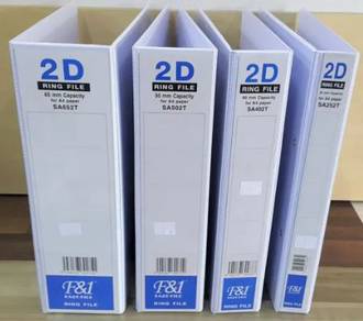Eastern File F1 2D Ring File 25mm, 40mm & 50mm