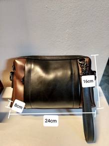 Professional Leather Messenger Bag Unisex