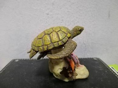 Vintage Undersea Creatures Turtle, Fish