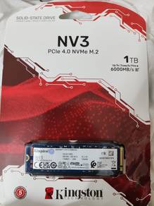 Kingston M.2 NV3 NVMe PCIe Gen 4x4 M.2 2280