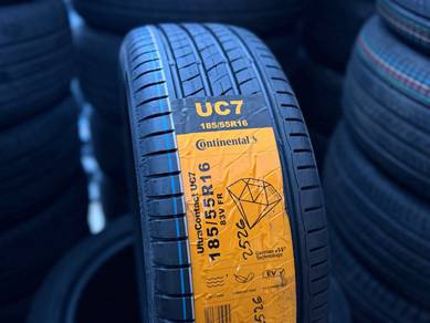 Tayar Baru 185 55 16 Continental UltraContact UC7