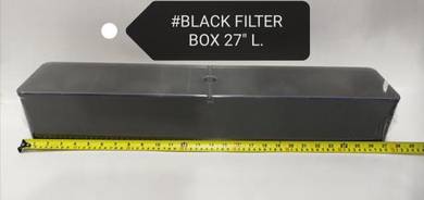 Top Filter Box Black 27" x 5" x 4.5" for Aquarium