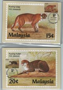 Maxi Card Protected Wildlife 3 Malaysia 1987