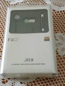 FiiO JadeAudio JD3 Dynamic Driver In-Ear Monitors.