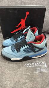 Authentic AJ4 Jordan Travis Scott Blue UK10