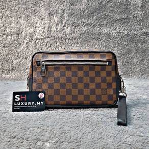 Louis Vuitton Brown Damier Kasai Pouch