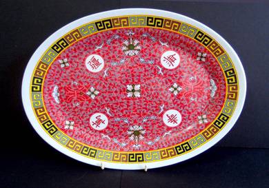 Big Oval Melamine Platter - Longevity