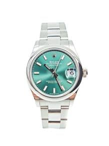 Rolex Datejust 31 Mint Green Index Oyster 278240