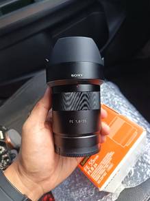 Sony 55mm f1.8 Za