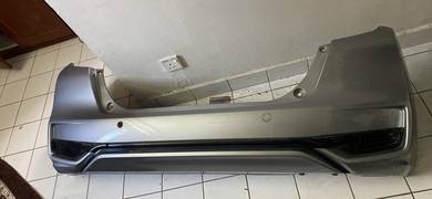 bumper belakang jazz gk5 lunar silver