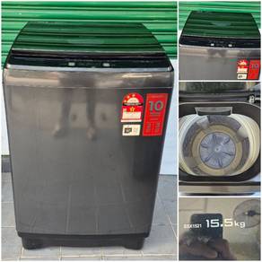 Sharp washer washing machine mesin basuh 15.5 k