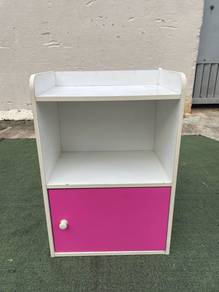 YD49A Meja Tepi Katil 2 Tier 1 Door Bed Side Table