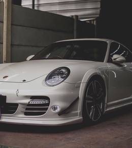 Porsche 997 911 Turbo Bumper Canards