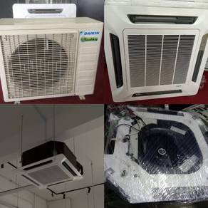 Second hand Ceiling Cassette Aircond 1hp-5hp AC163