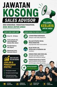jawatan kosong sales advisor perodua