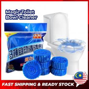 10Pcs Auto Toilet Bowl Cleaner Blue Flush Bathroom
