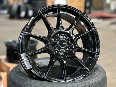 New 16 ENKEI SC46 Black Rim Saga MC3 VVT Persona