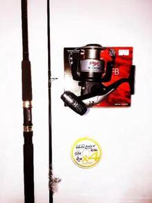 Shimano fx 4000 combo seahawk WAVE rider rod