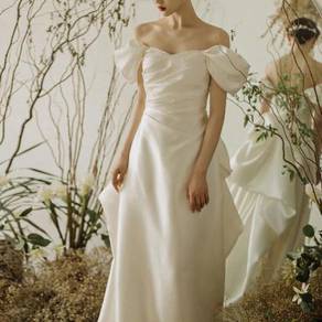 White wedding bridal prom dress gown RB2433