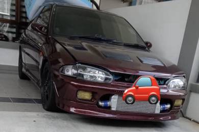 Proton Satria XLi in Pasir Gudang, JHR