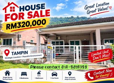 1-storey Terraced House For Sale in Tampin,NSN