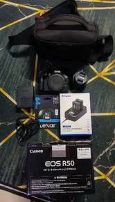 r50 canon used 9/10 condition