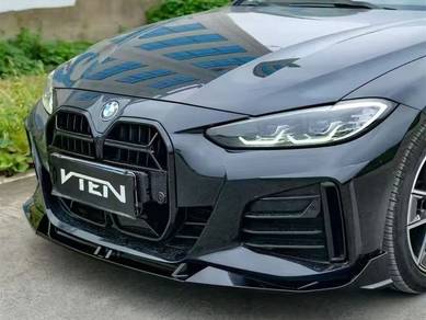 BMW 4 Series G22 G23 G26 Vten Front Lip Bumper Lip