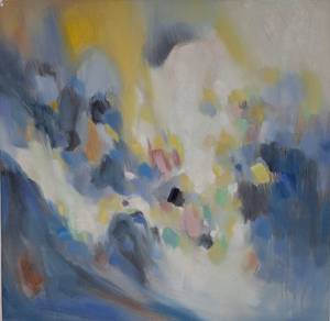 "Light in Motion" – Abstract Oil Painting 2007
