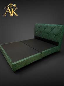 katil divan size queen | harga murah | COD | moden