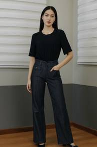 BURBERRY LONDON WOMEN bush bootcut W29 8137