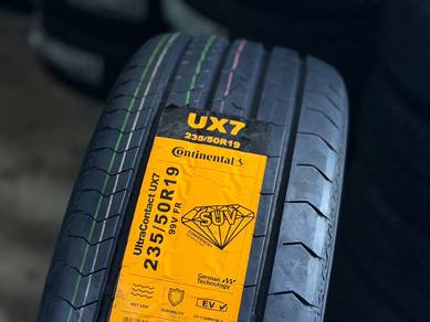 Tayar Baru 235 50 19 Continental UltraContact UX7