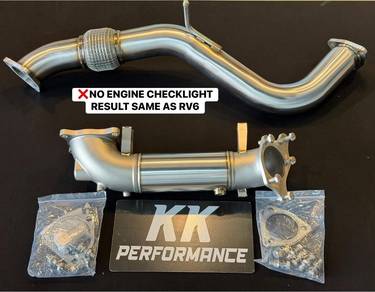 RV6 1:1 Catless DOWNPIPE/ FRONTPIPE FL5/ FK8